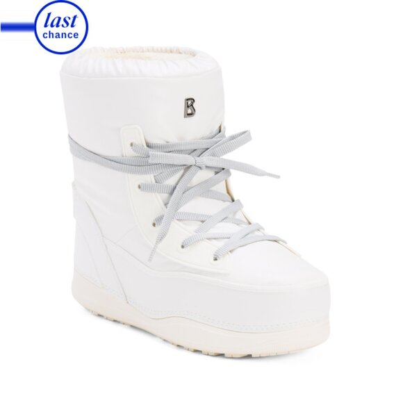 BOGNER White Made In Italy La Plagne Lined Snow Boots - Picture 1 of 2